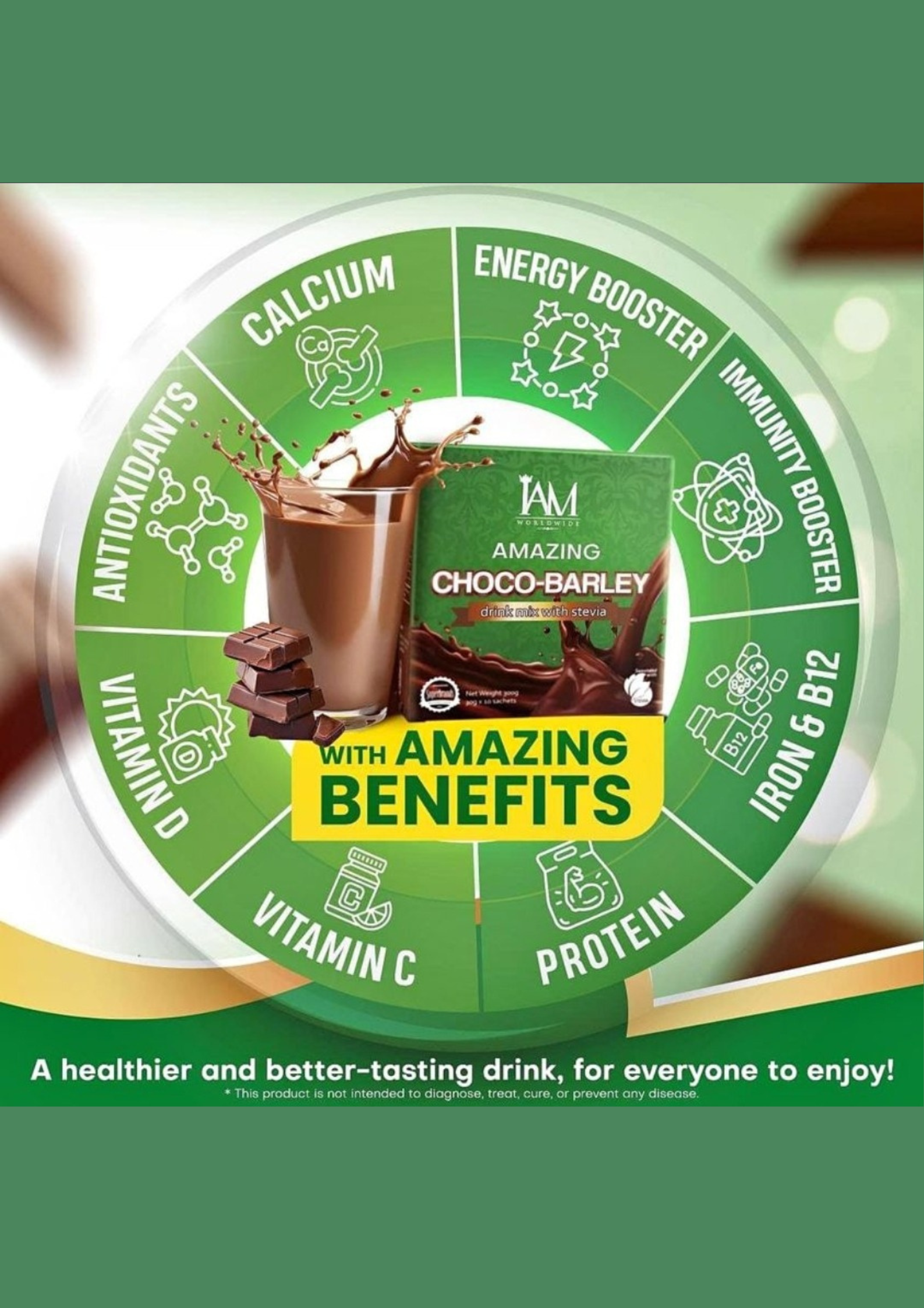 Amazing Choco Barley Powdered Drink