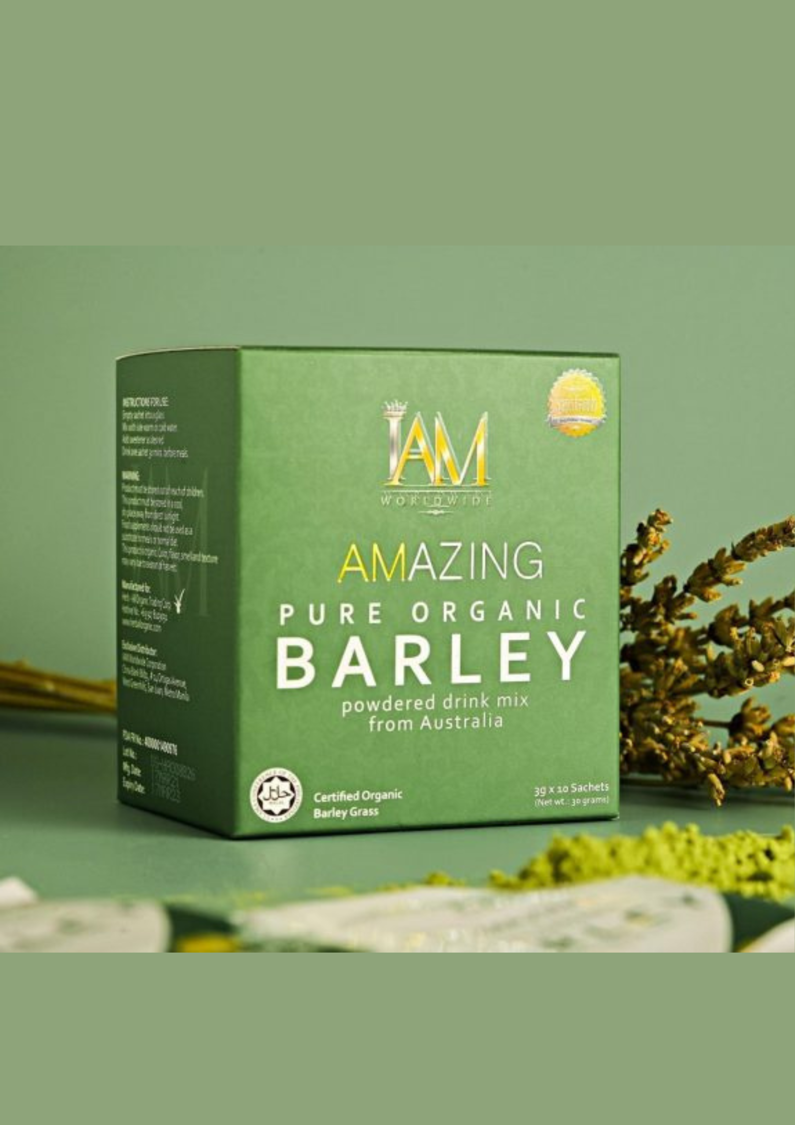 Amazing Pure Organic Barley