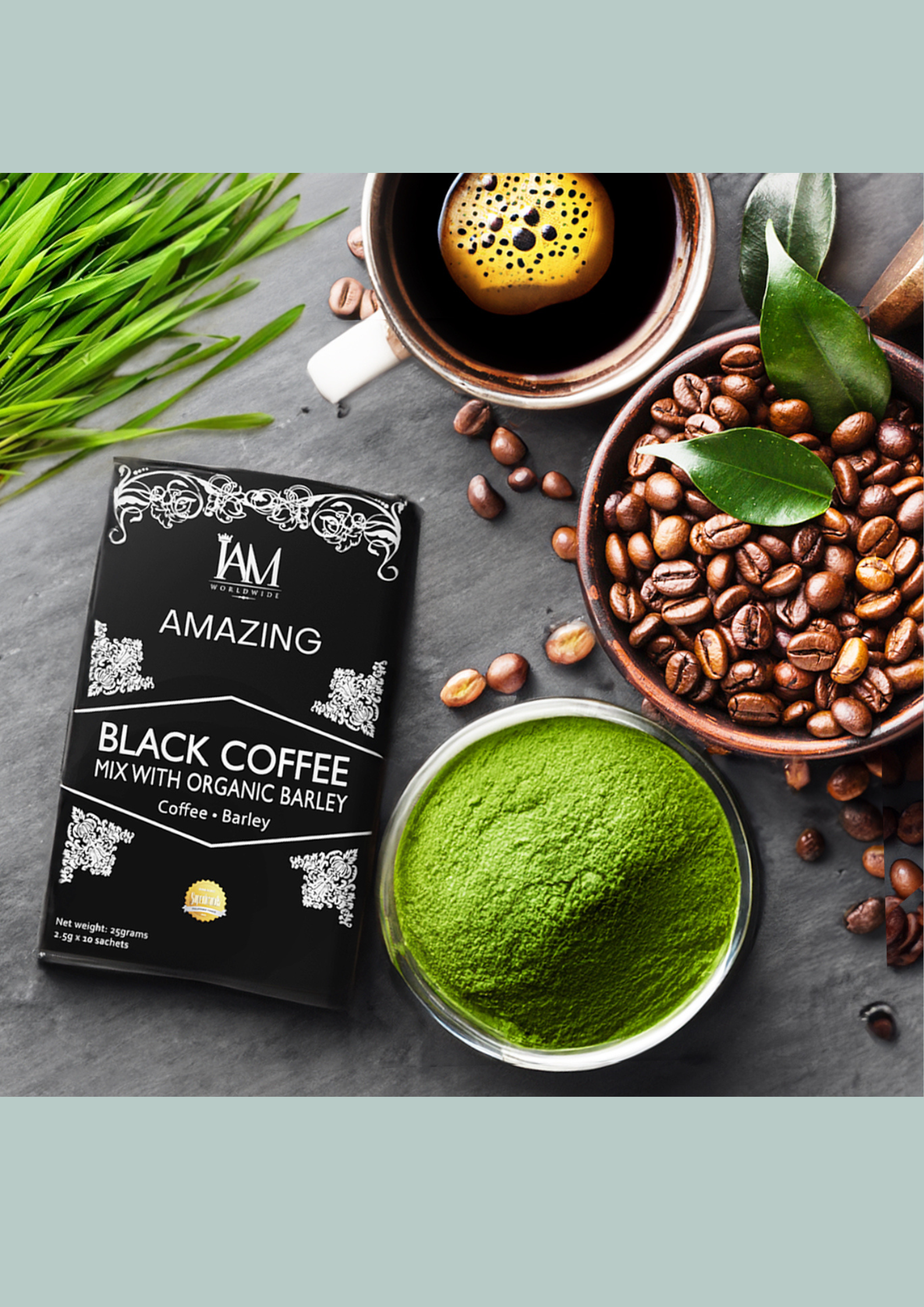 Amazing Black Coffee with Barley