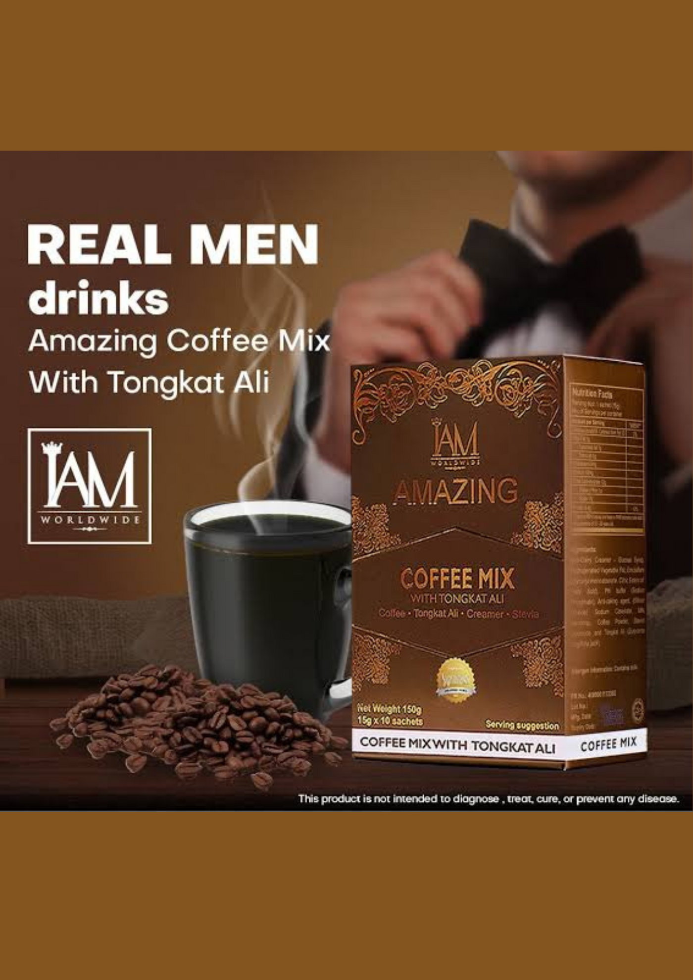 Amazing Coffee Mix with Tongkat-Ali IAMWORLDWIDE PRODUCTS ONLINE Amazing Coffee Mix with Tongkat-Ali IAMWORLDWIDE PRODUCTS ONLINE