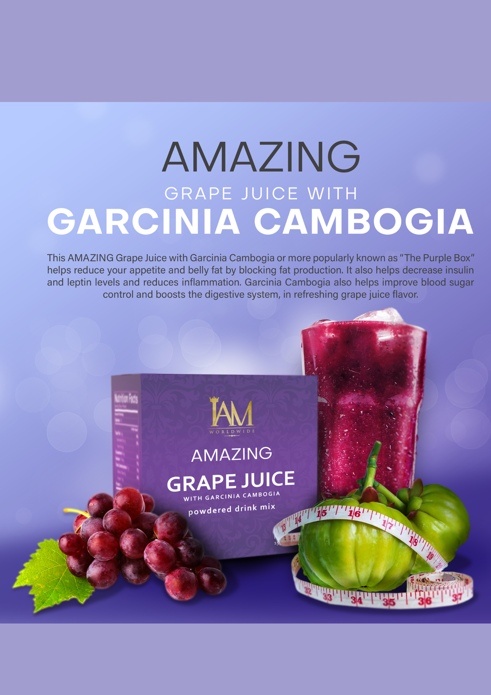 Amazing Grape Juice with Garcinia Cambogia