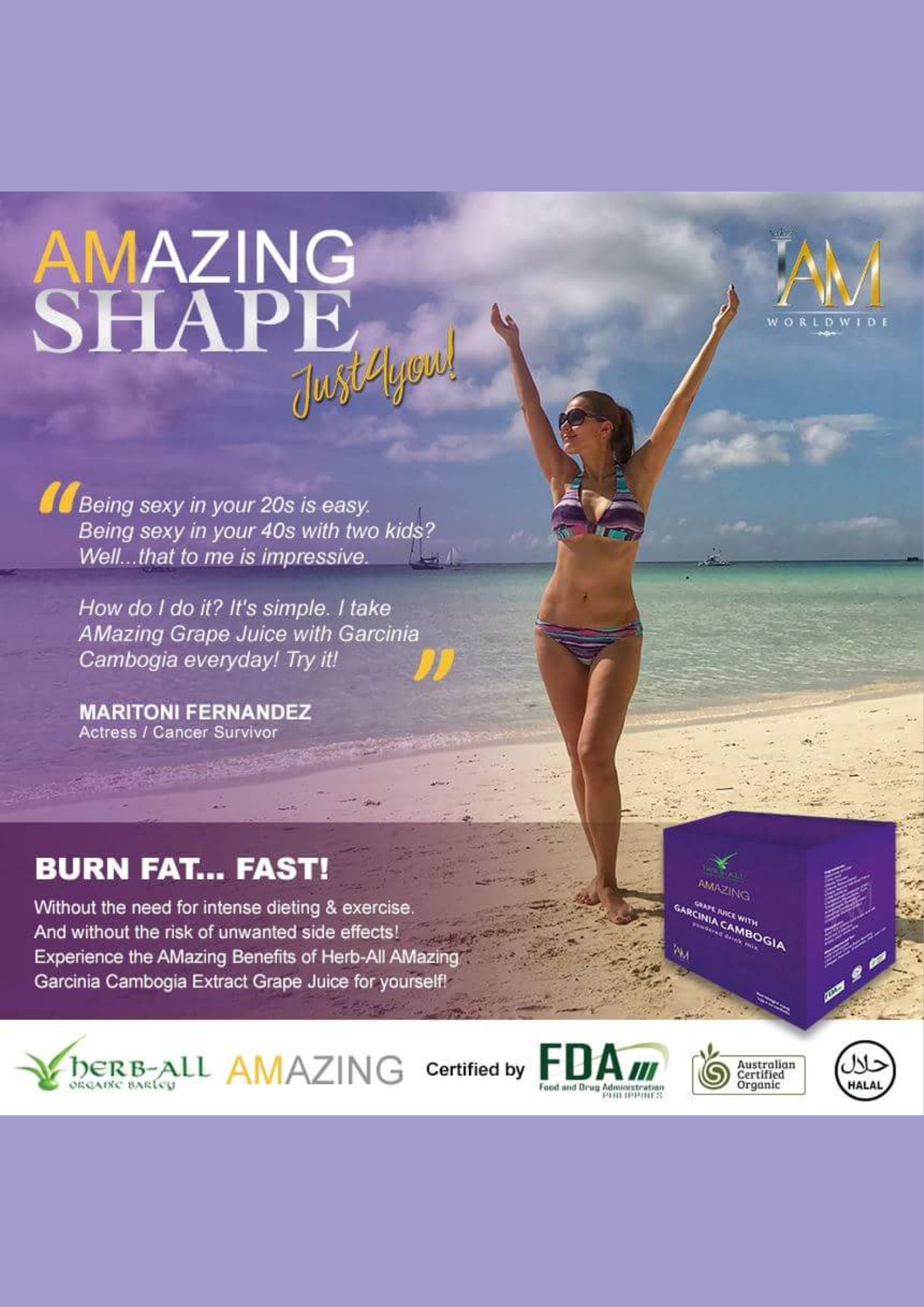 Amazing Grape Juice with Garcinia Cambogia