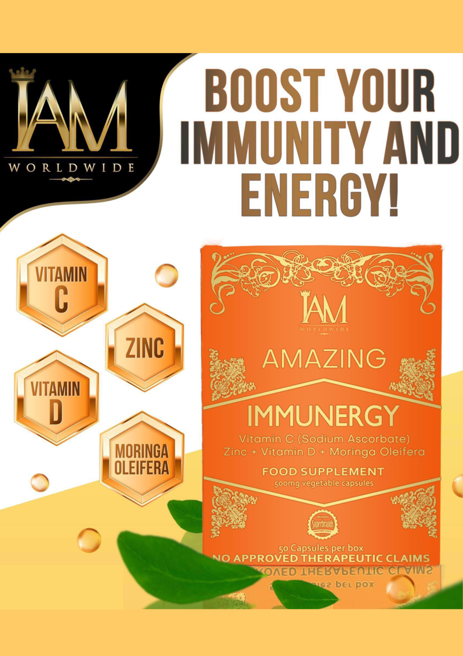 Amazing Immunergy Food Supplement